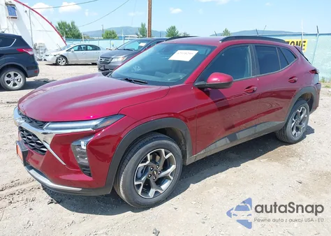 2025 Chevrolet Trax Fwd Lt из США, поврежденный, VIN KL77LHEPXSC247132